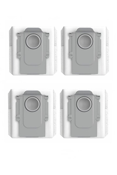Rovexa Roborock S8 Pro / S8 Pro+ Uyumlu 4 Adet Toz Torbası