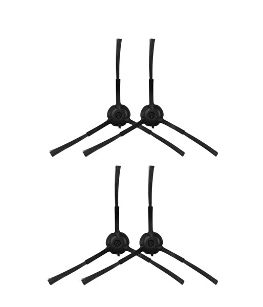 Robotyedek Viomi V3 Max ( V3 DEĞİL!) Uyumlu Yedek Yan Fırça-4 Parça
