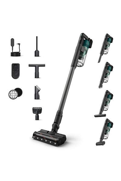 Philips Dikey Şarjlı Süpürge XC6456/10 ve Kahve Makinesi HDA150/61