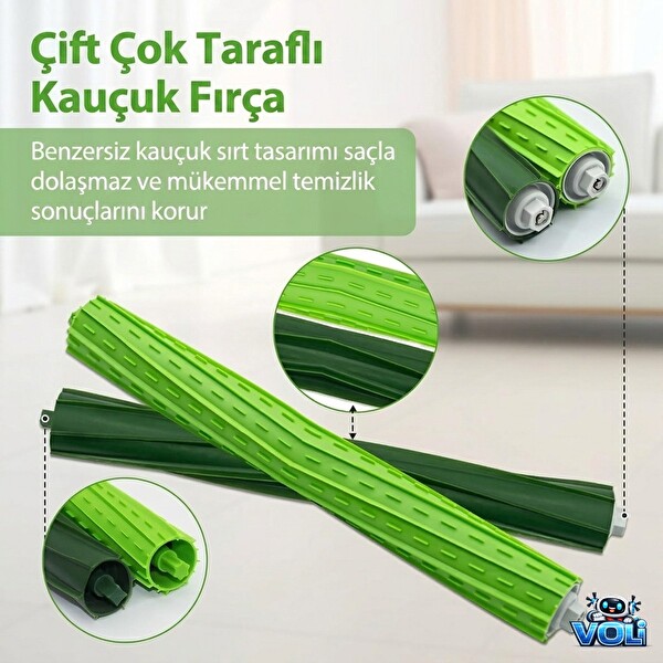 Mija Irobot Roomba S Serisi S9 S9+ Plus - Roomba S9 Yemdek Parça Seti 1 Yıllık Set