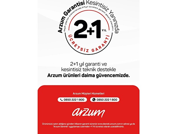 Arzum AR4098 Gırgır 2'si 1 Arada Dikey 550 W 1.2 L Toz Haznesi Beyaz Elektrikli Süpürge