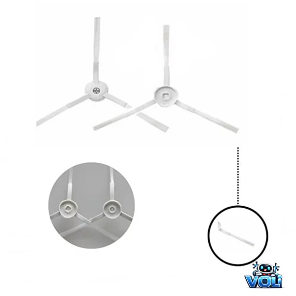 Mija Tefal RG7447 X-Plorer Serie 60 Uyumlu 2 Ana Fırça 2 Hepa Filtre 2 Yan Fırça