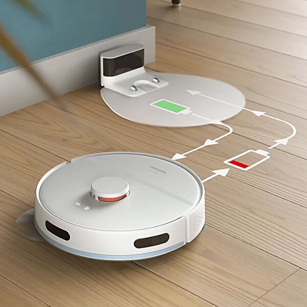 Philips XU2000/26 2000 Serisi Aqua Islak & Kuru Beyaz Robot Süpürge