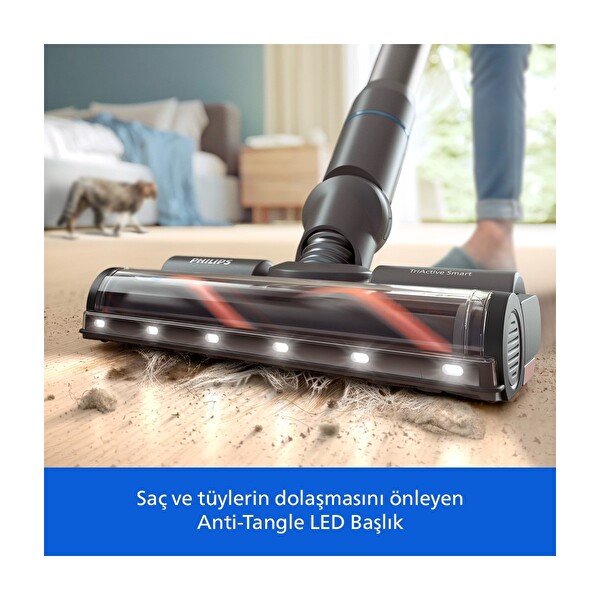Philips 7000 Serisi Aqua XC7153/10 25.2 V PowerCyclone 12 Kablosuz Dikey Süpürge
