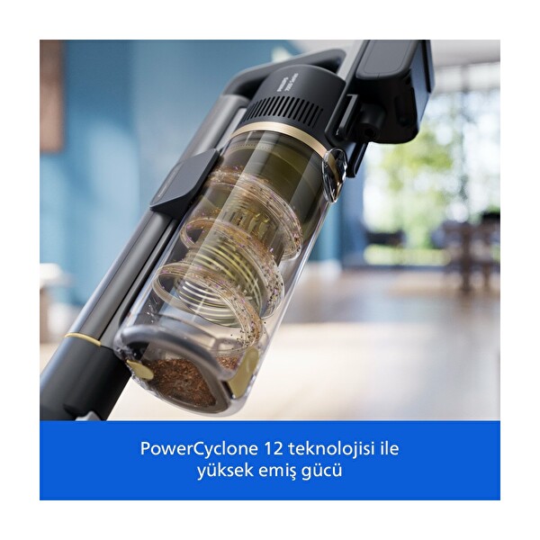 Philips 7000 Serisi Aqua XC7153/10 25.2 V PowerCyclone 12 Kablosuz Dikey Süpürge