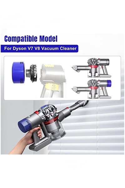 Rovexa Dyson V7 V8 için Arka Motor Kapağı Muhafazası