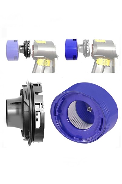 Rovexa Dyson V7 V8 için 1 Adet Arka Motor Kapağı 1 Adet Filtre