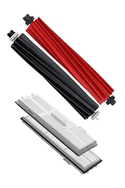 Rovexa Roborock S8 Sonic Uyumlu 1 Adet Ana Fırça 2 Adet Hepa Filtre