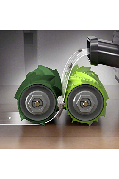 Rovexa iRobot Roomba E5 E6 E7 Uyumlu 1 Adet Ana Fırça 4 Adet Toz Torbası