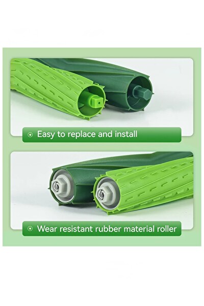 Rovexa iRobot Roomba S9 S9+ Uyumlu 2 Adet Ana Fırça 2 Adet Hepa Filtre