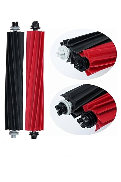 Rovexa Roborock Q8 & Q8 Max Uyumlu 1 Adet Ana Fırça 1 Adet Tarak 1 Adet Fırça