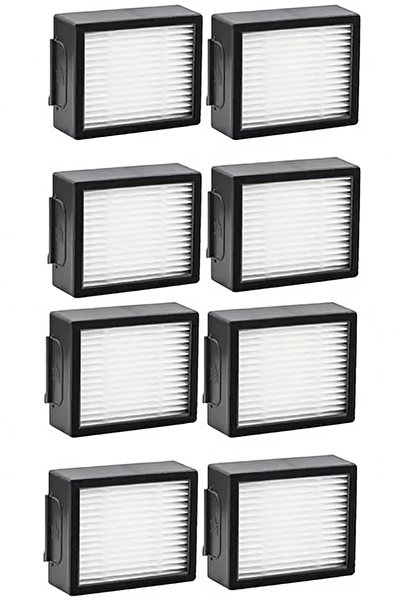 Rovexa iRobot Roomba i8 i8 + Uyumlu 8 Adet Hepa Filtre