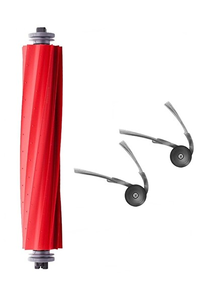 Rovexa Roborock QRevo L Uyumlu 1 Adet Ana Fırça 2 Adet Yan Fırça