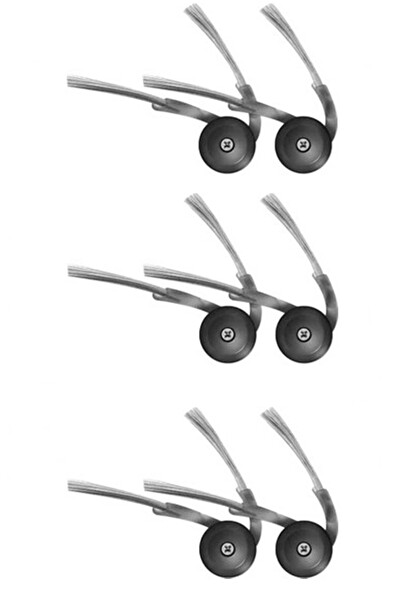 Rovexa Roborock QRevo C Uyumlu 6 Adet Yan Fırça