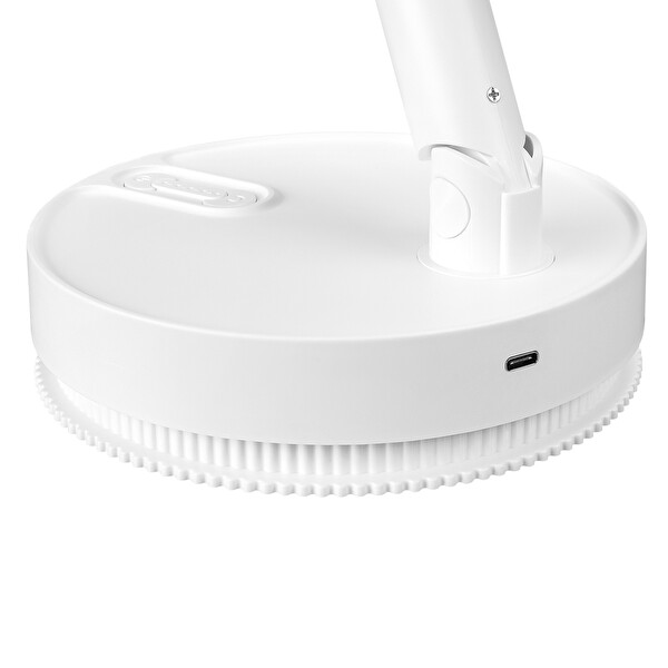 Everest EFN-600 2000 mAh Şarjlı USB Fan Taşınabilir Masaüstü Beyaz Vantilatör