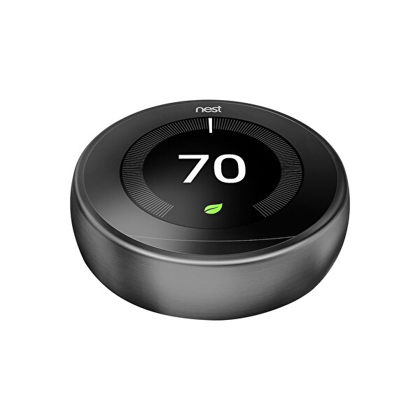 Google Nest Learning Siyah Thermostat