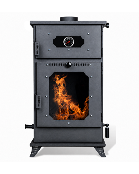 Etinova M002 Mini Fırınlı Pelet Sobası