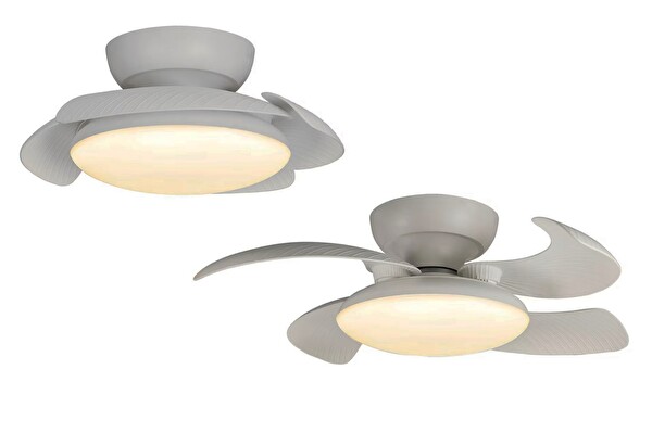 Orbus VL6 Motor DC 25W LED 45W 3000K-6500K Uzaktan Kumandalı Ledli Tavan Vantilatörü