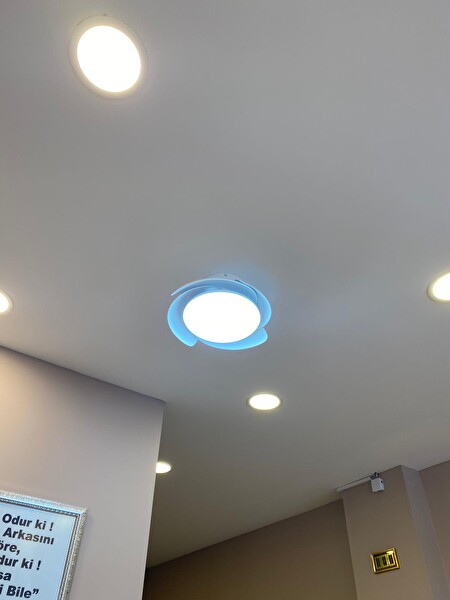 Orbus VL6 Motor DC 25W LED 45W 3000K-6500K Uzaktan Kumandalı Ledli Tavan Vantilatörü