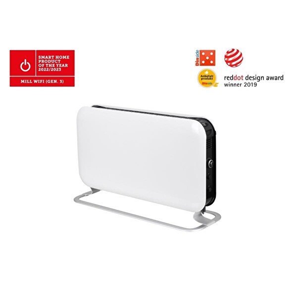 Mill Portatif 1200 W WiFi Bağlantılı Akıllı Isıtıcı