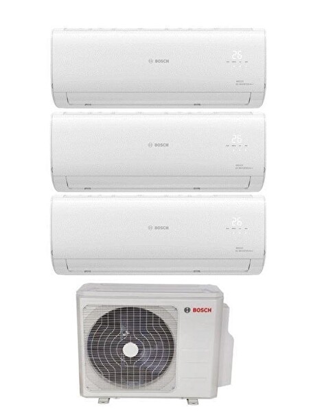 Bosch Multi Split 42000 BTU Inverter Klima 1 Dış ve 3 İç Ünite 12000 - 12000 - 24000 BTU