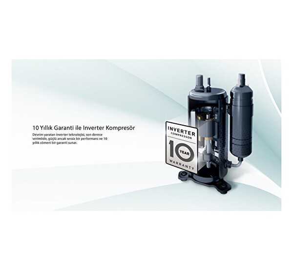 LG Dual Plus S3-M12JA2FA 12000 BTU Duvar Tipi Inverter Klima