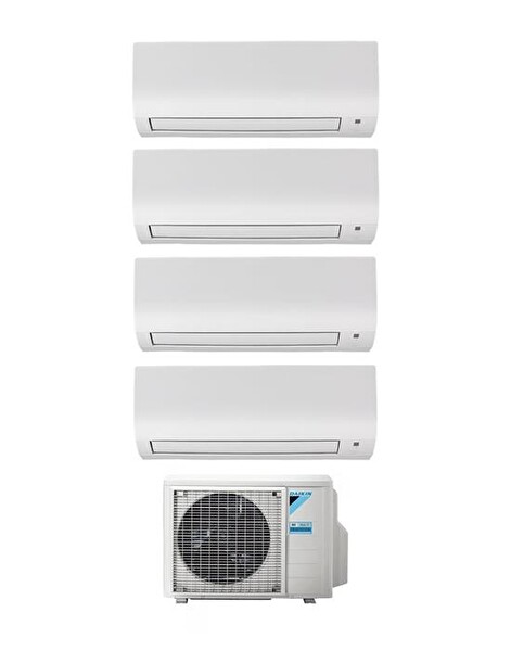 Daikin Shira Plus Multi Split Inverter Klima 1+4 Sistem (5MXM90) 9+9+12+12 BTU 9.0 kW R32 Dış Ünite