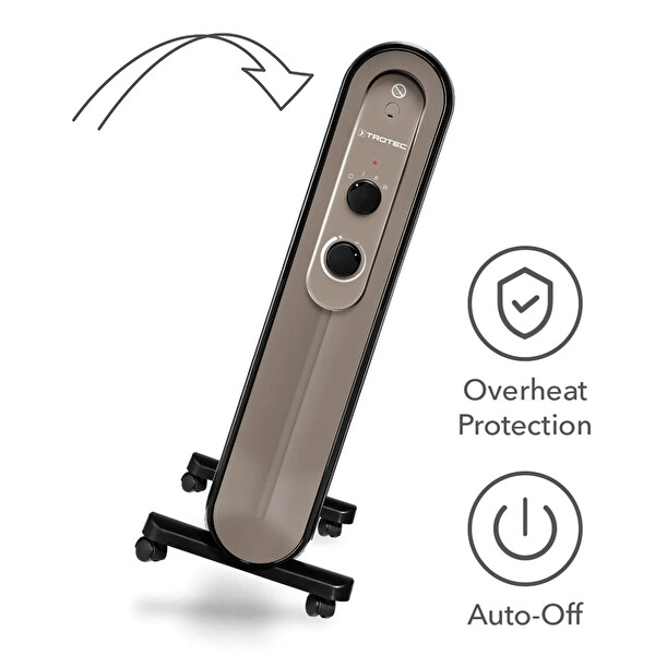 Trotec TRH 24 E Yağlı Radyatör 2200 W 11 Dilim