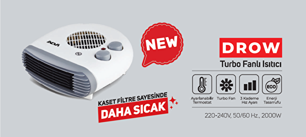 Innova Turbo Fanlı Isıtıcı 2000W