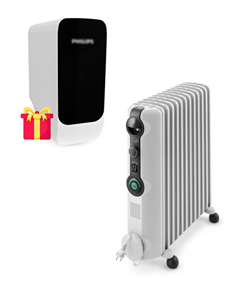 Delonghi TRRS1225C Radia S 12 Dilim Comfort Yağlı Radyatör ve Su Arıtma Cihazı