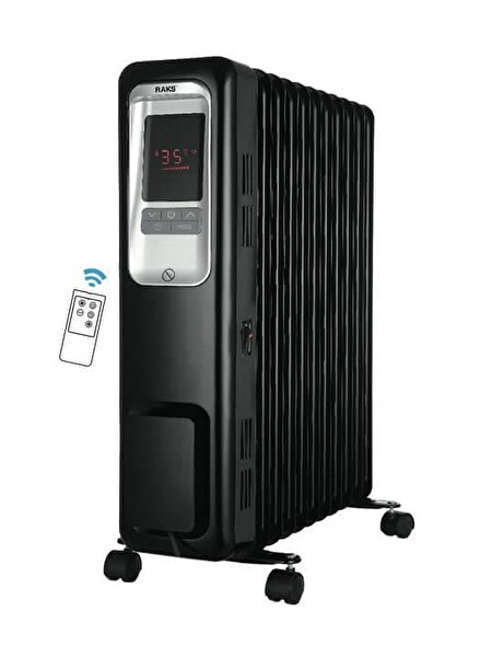 Raks Perge Plus 2300 W Uzaktan Kumandalı Yağlı Radyatör