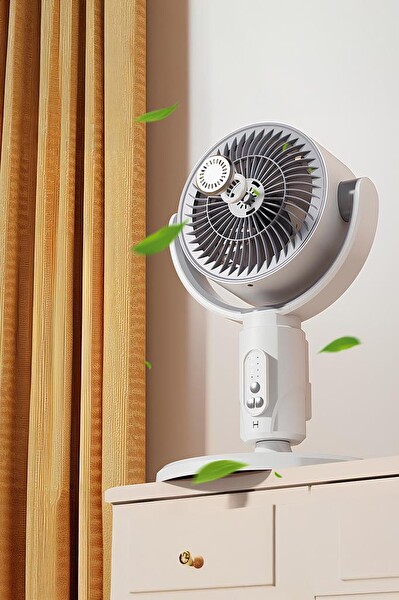 Torima F1 Air Fan Beyaz Kumandalı Yarlanabilir Vantilatör