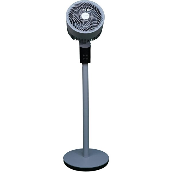 Baleno SF 8 BAAC 3D Salınım 20 CM Uzaktan Kumandalı Vantilatör - Platinum Gray