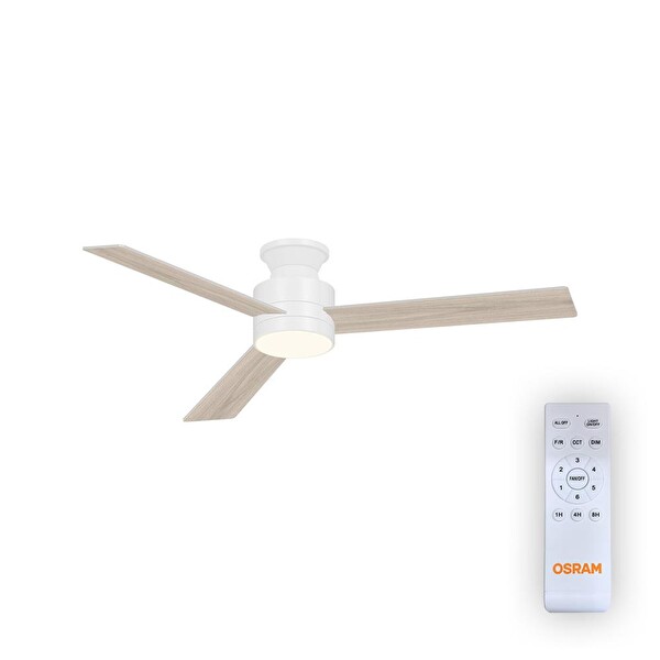 Osram Ceiling Blade Fan 18W 3 Kanatlı Beyaz Kumandalı Tavan Vantilatörü