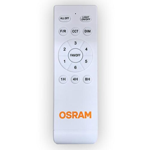 Osram Ceiling Blade Fan 18W 3 Kanatlı Beyaz Kumandalı Tavan Vantilatörü