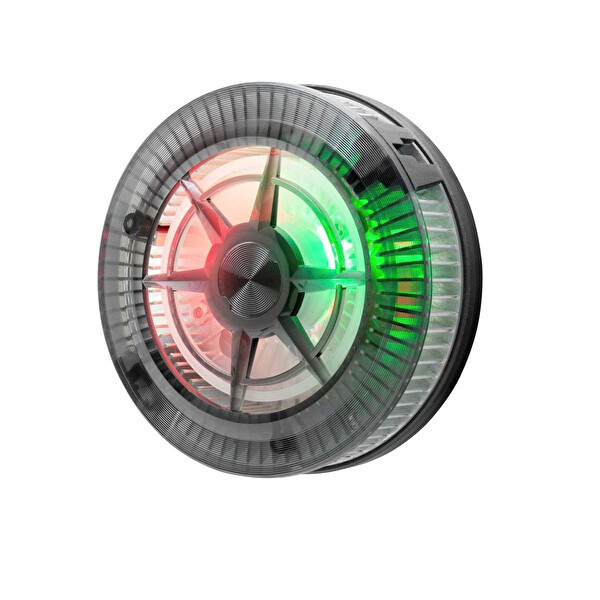 Evimdeyokyok HDX4379 Telefon Buz Soğutucu Fan Mıknatıslı LED Siyah