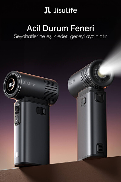 Jisu Life Handheld Fan Ultra 2 Güçlü El Fanı 9000 mAh