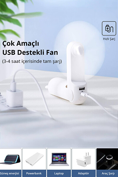 Jisu Life Handheld Fan Life8 Plus 4500 mAh El Fanı