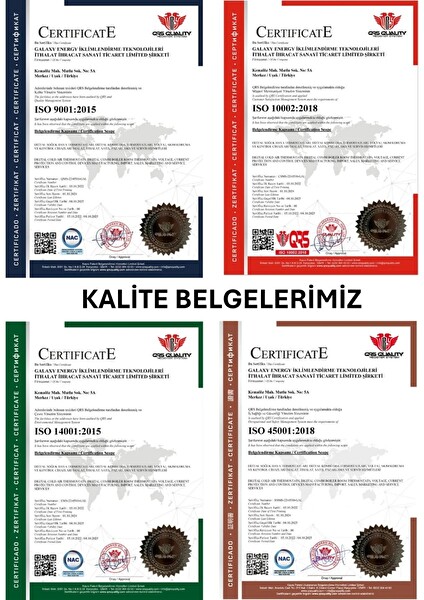 Galaxy Energy X50 Plus WiFi'li Smart Oda Termostatı