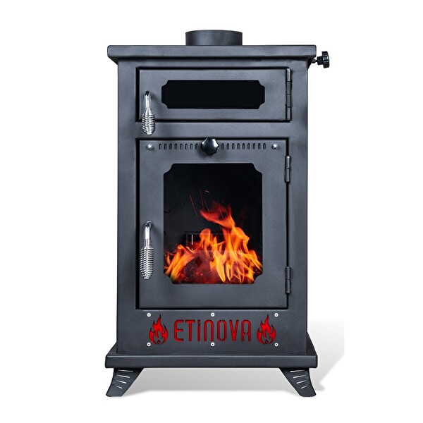 Eti-K3 Fırınlı Şömine Tipi Pelet Soba