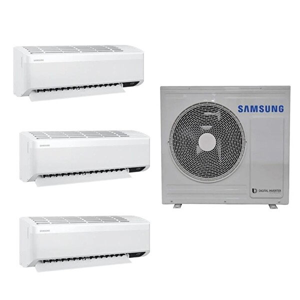 Samsung Wind Free Multi 1+3 Sistem AJ080TXJ4KH/EA 7+7+18 Btu 8 kw Dış Ünite Klima