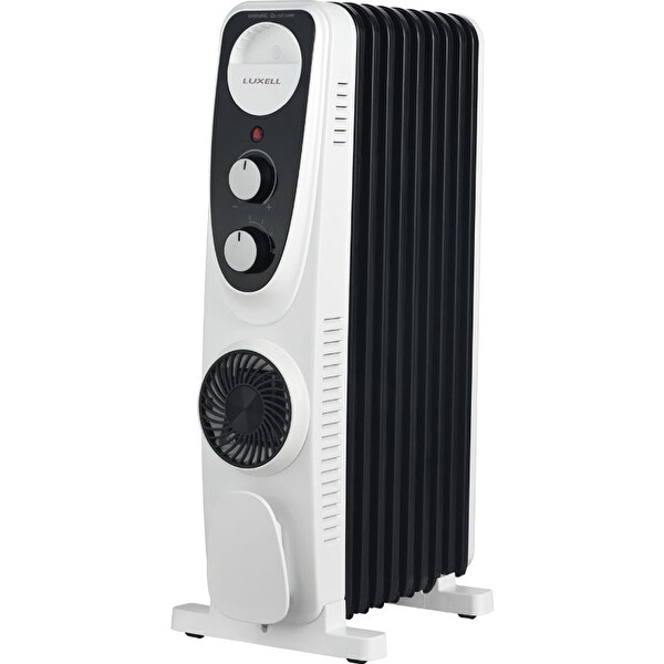 Luxell LUX09-FP-BW 9 Dilim 2400 Watt Turbo Fanlı Yağlı Radyatör