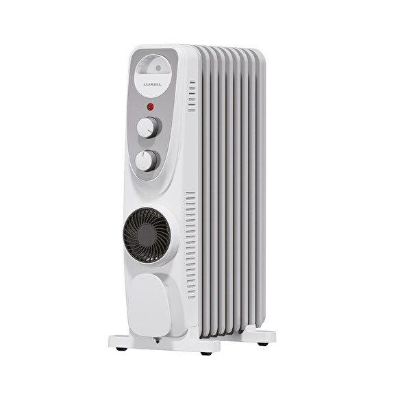 Luxell LUX09-FP-WG Beyaz - Gri 9 Dilim Yağlı Radyatör