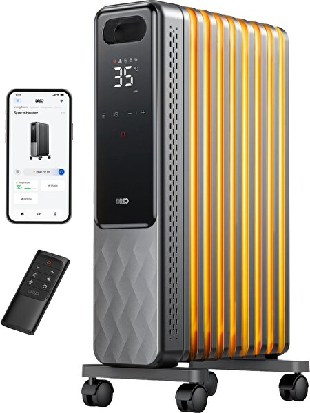 Dreo OH310 Akıllı Yağlı Radyatör Isıtıcı (Distribütör Garantili)