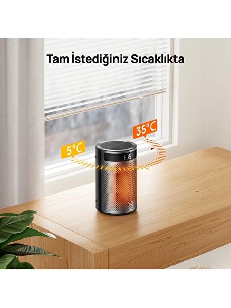 Dreo Atom 416 Akıllı Elektrikli Isıtıcı (Distribütör Garantili)