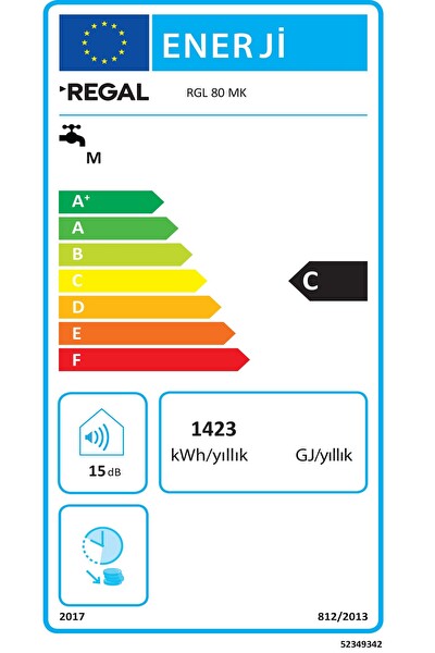 Regal RGL 80 MK Mekanik 80 LT Termosifon