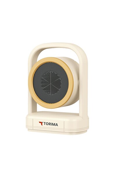Torima HT100 Mini Isıtıcı Fan Taşınabilir Sessiz Hızlı Isıtma 500W Kompakt Isıtıcı Bej