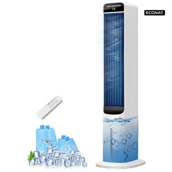 Econat EC5 5L Sulu Soğutucu Kumandalı 80W 3 Hız Kademeli Hava Soğutucu