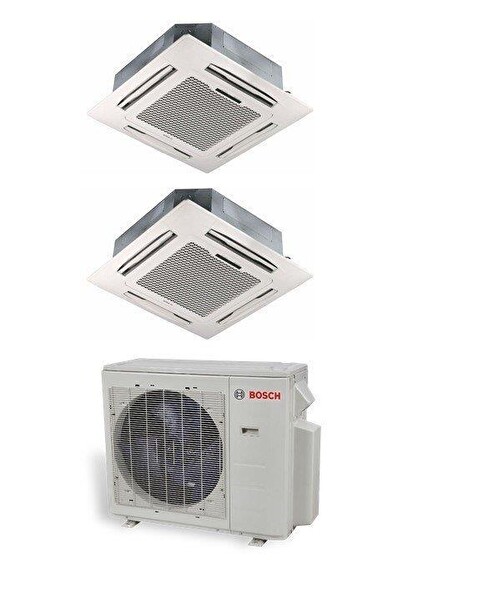 Bosch Multi Kaset Tipi İnverter Klima 18000 BTU 1 Dış - 2 İç Ünite 9000 - 9000 BTU