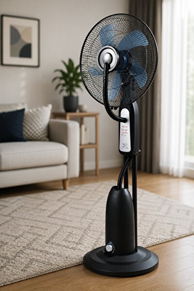 Reyo Alaz 90W Bakır Motor Kumandalı Buharlı Vantilatör